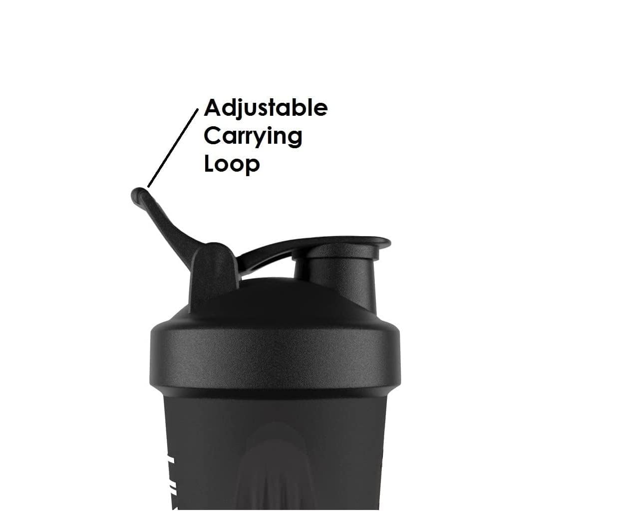 Dishwasher-safe protein shaker bottle