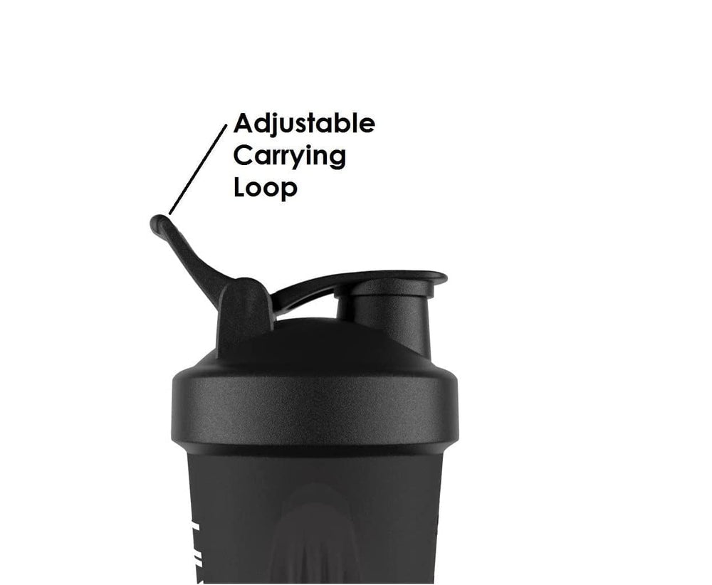 Dishwasher-safe protein shaker bottle
