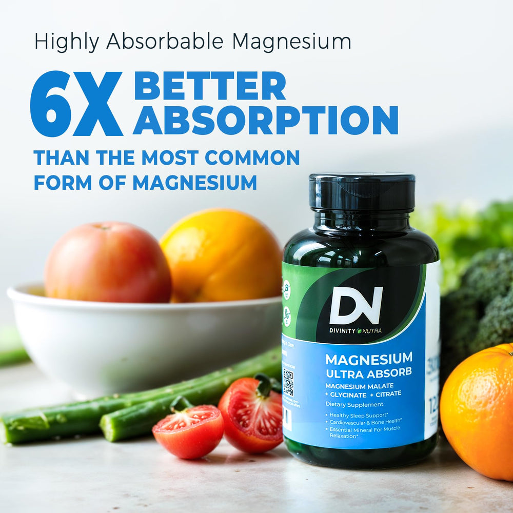 Diagram showing magnesium supporting muscles and nerves