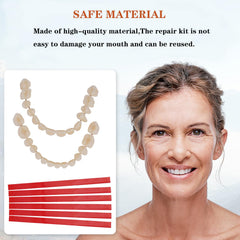 Contents and materials of the denture kit
