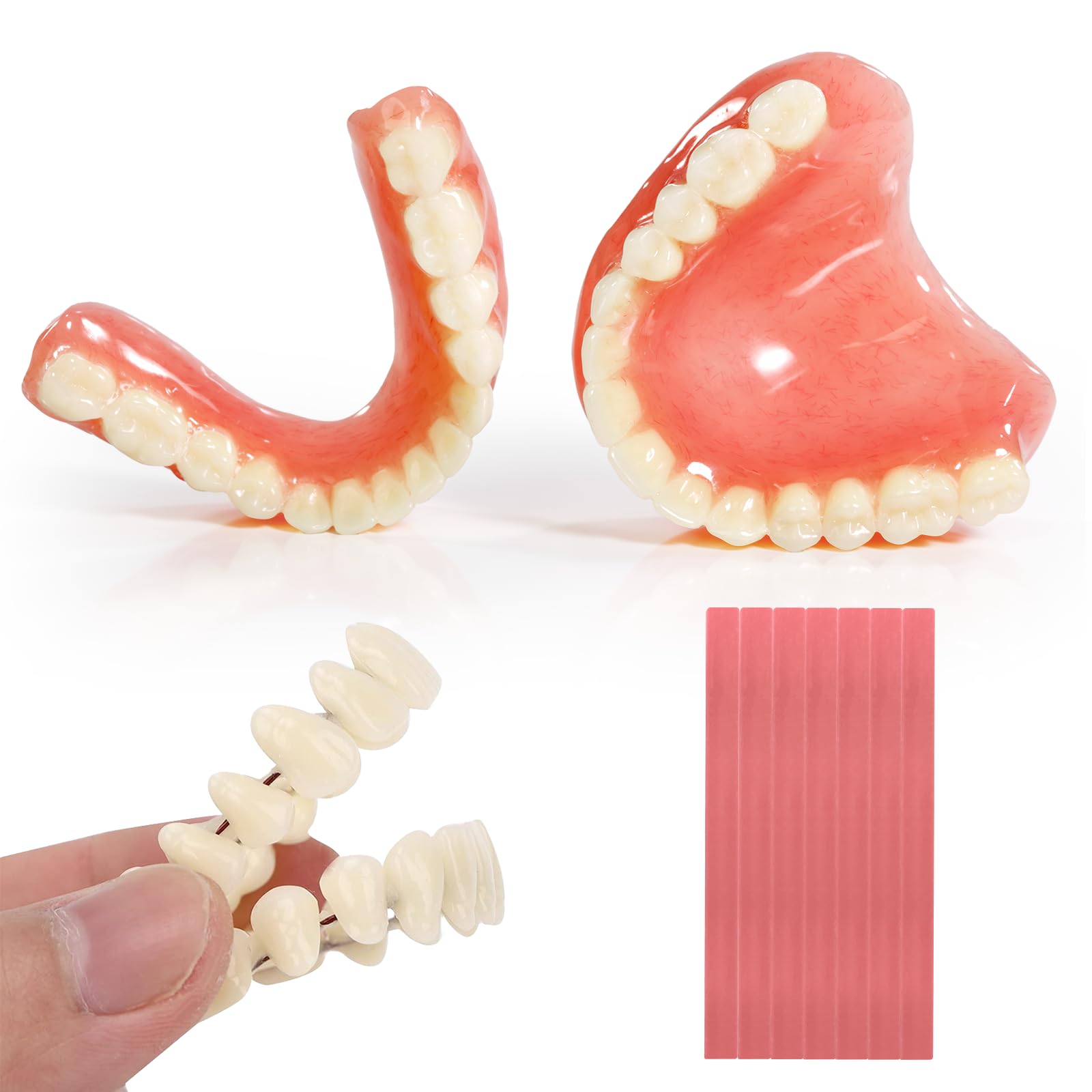 DIY dentures kit top teeth set