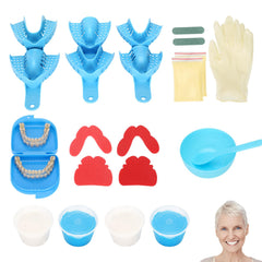 DIY Oral Care Kit at home with two complete sets