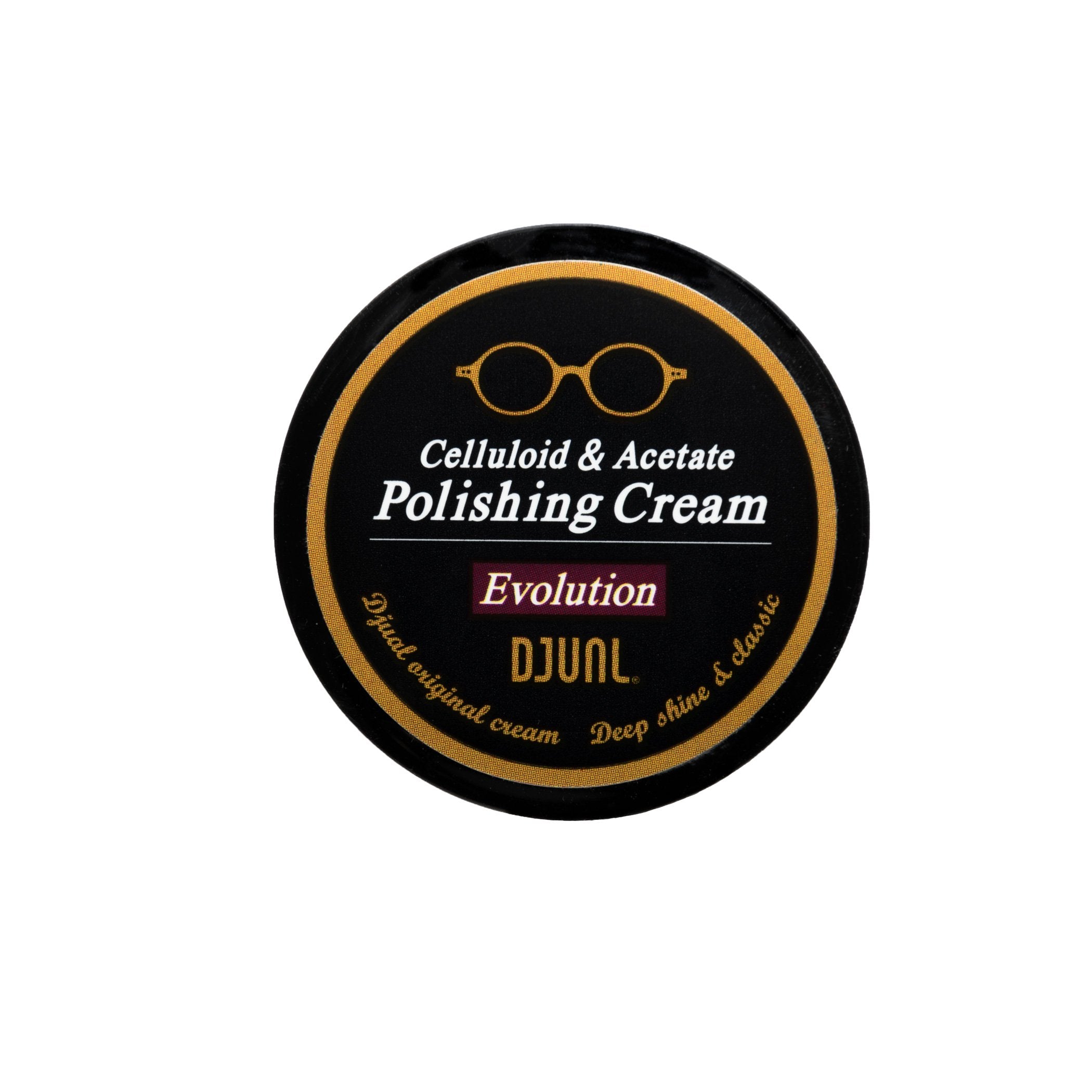 DJUAL Celluloid & Acetate Polishing Cream bottle