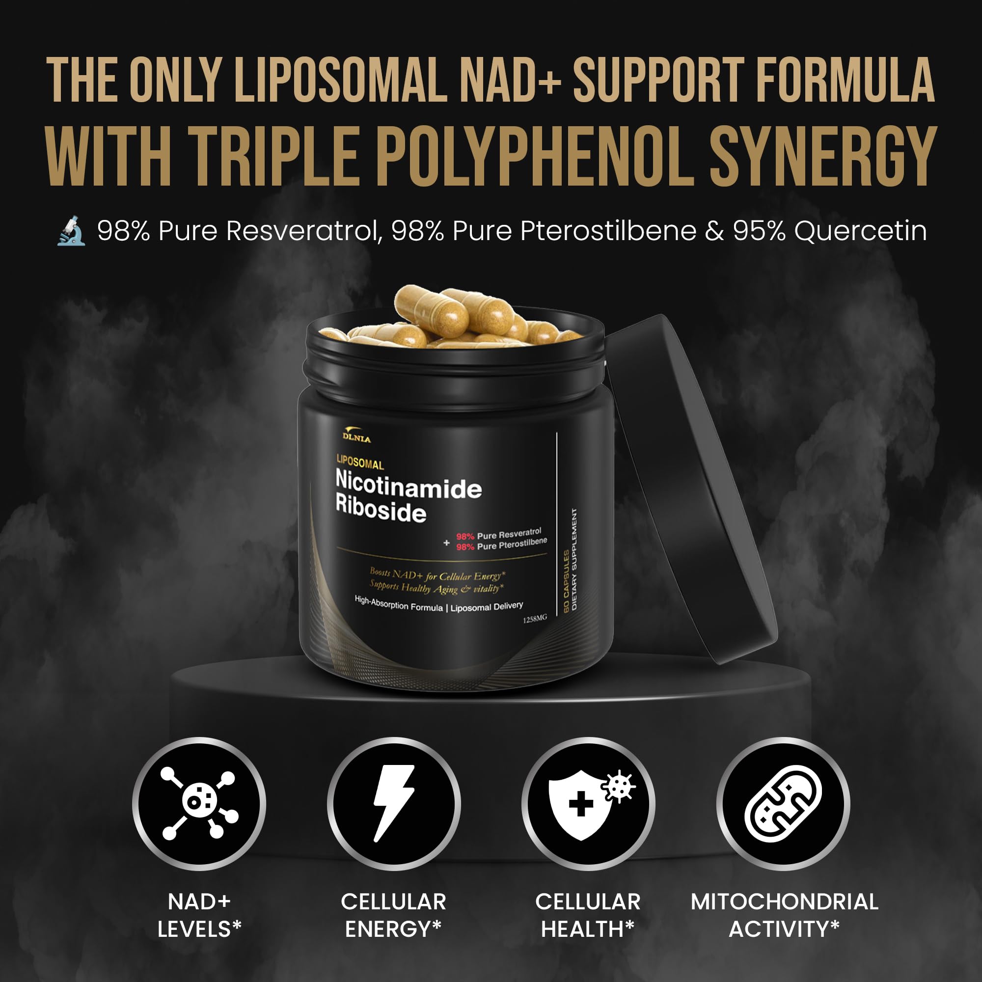 Stimulant-free energy and focus with DLNIA