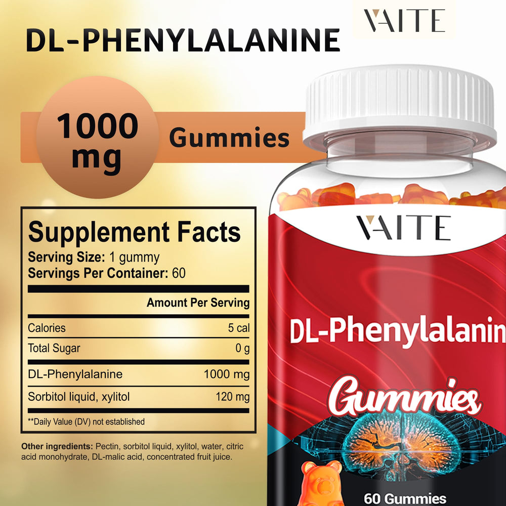 DLPA 1000mg gummies ingredients list