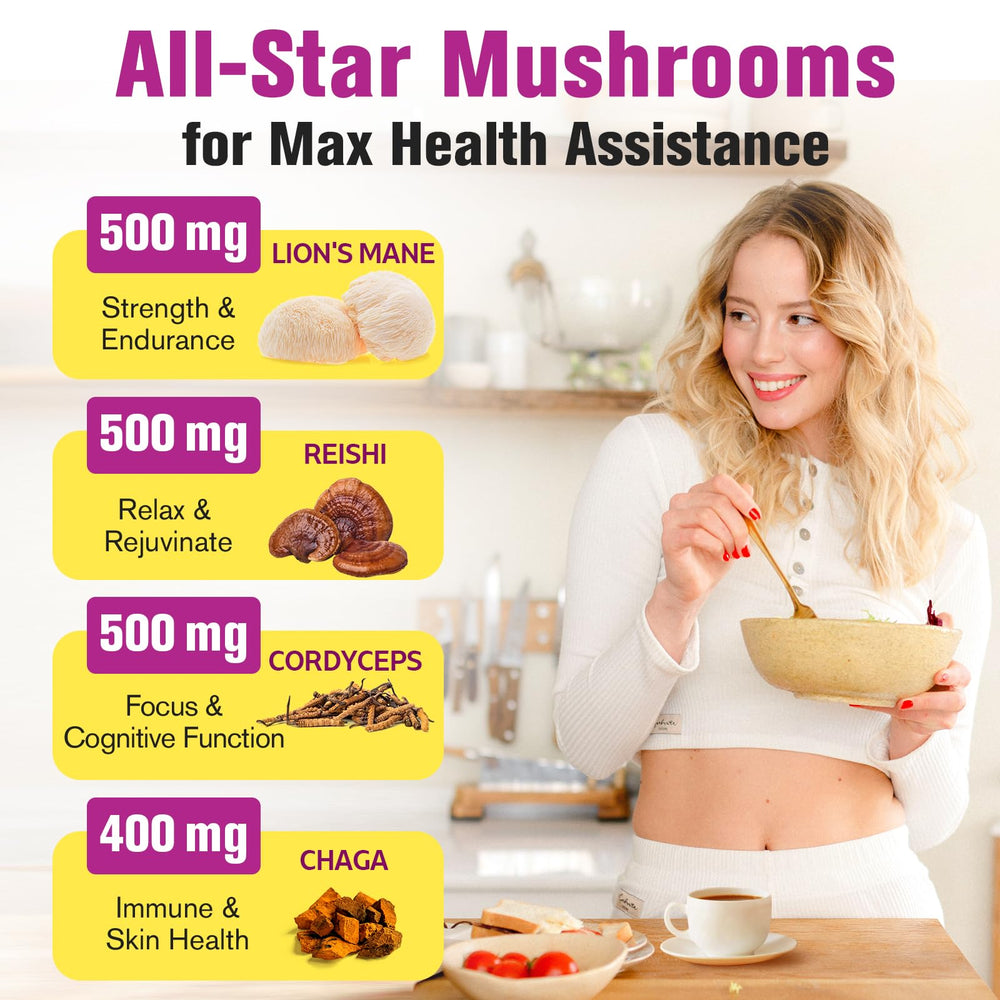 Lions Mane mushroom powder component for Dmeisy