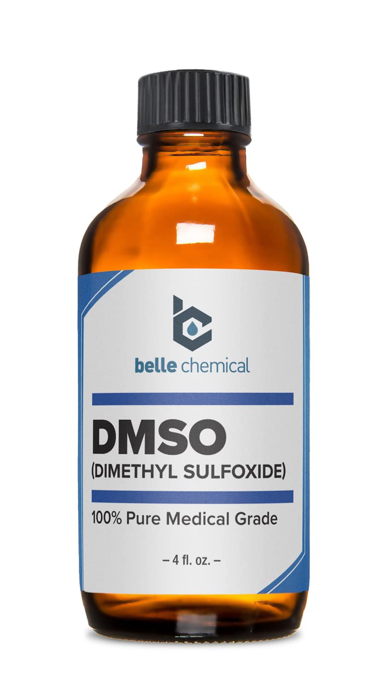 DMSO 4 oz bottle - front view