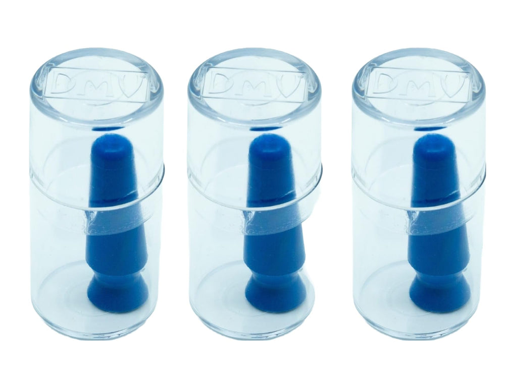 Scleral lens being removed using the DMV Scleral Cup