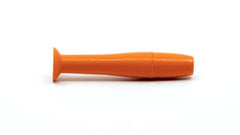 DMV Ultra Hard Contact Lens Remover orange handle close-up