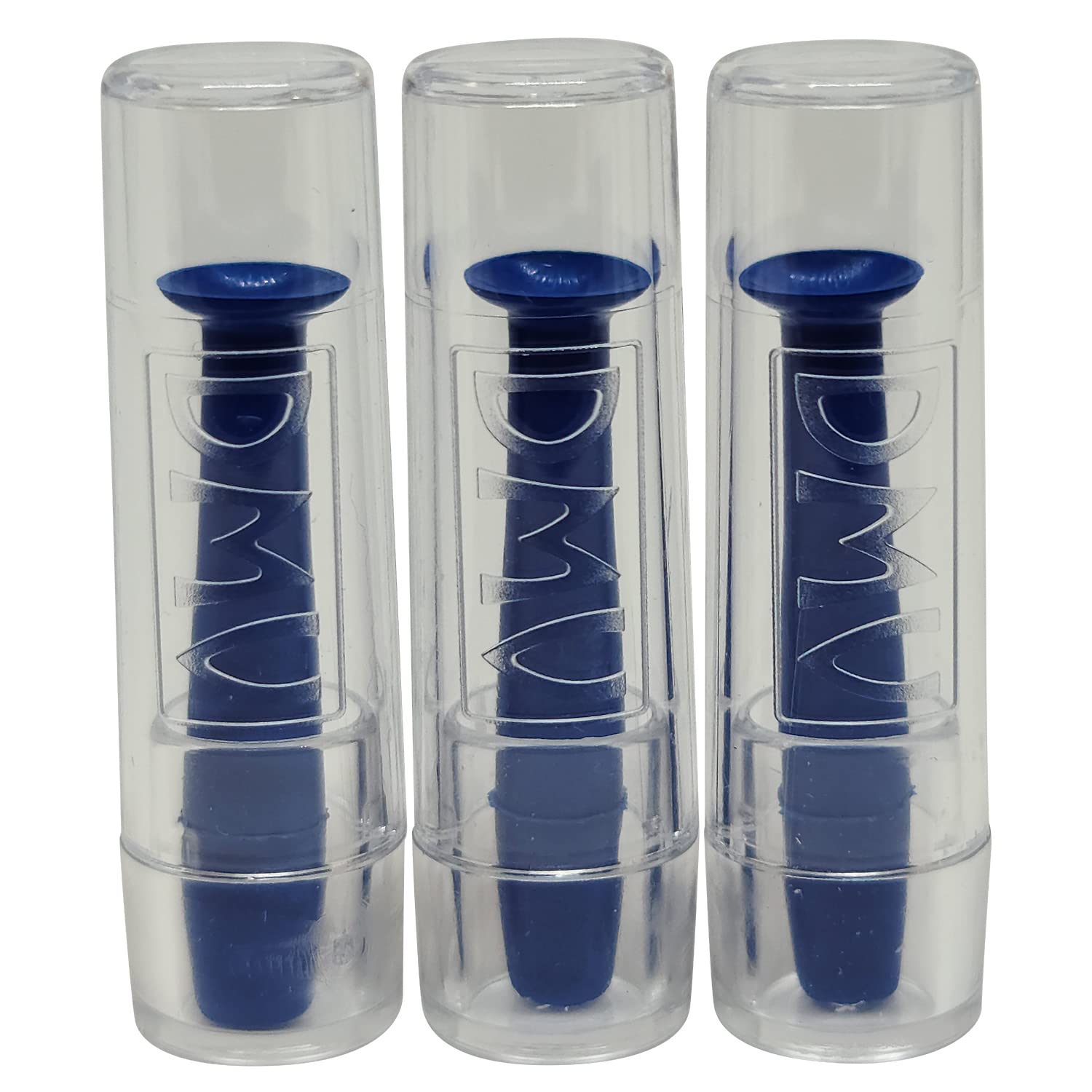 DMV Ultra Hard Contact Lens Remover cobalt blue 3-pack – front view