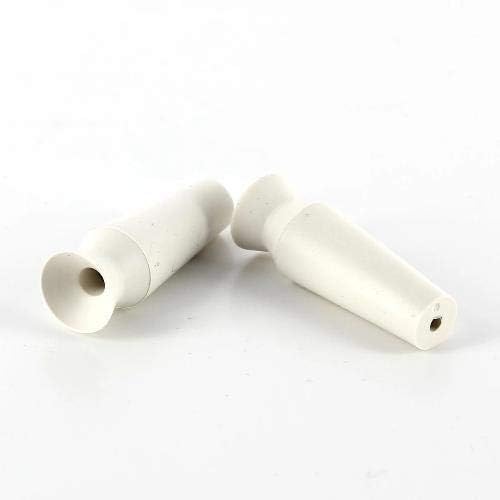 Open view of DMV Vented Scleral Cup Hybrid Lens Inserter White with carrying case