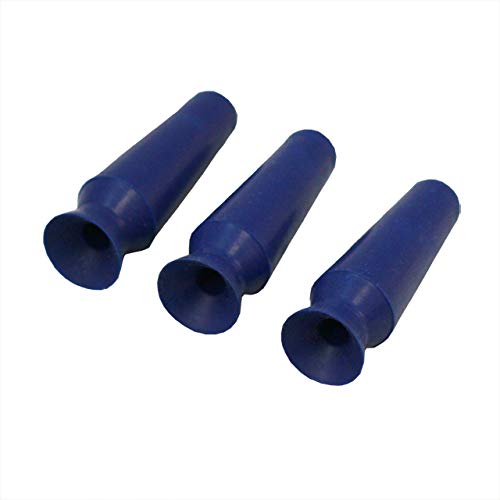 DMV Scleral Cup Large Dark Blue – 3 Count for Scleral Lenses and Prosthetic Eyes