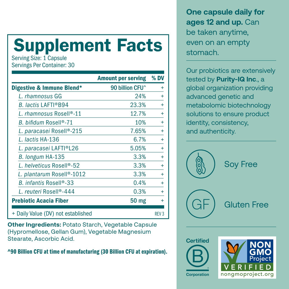DNA-verified probiotic strains transparency