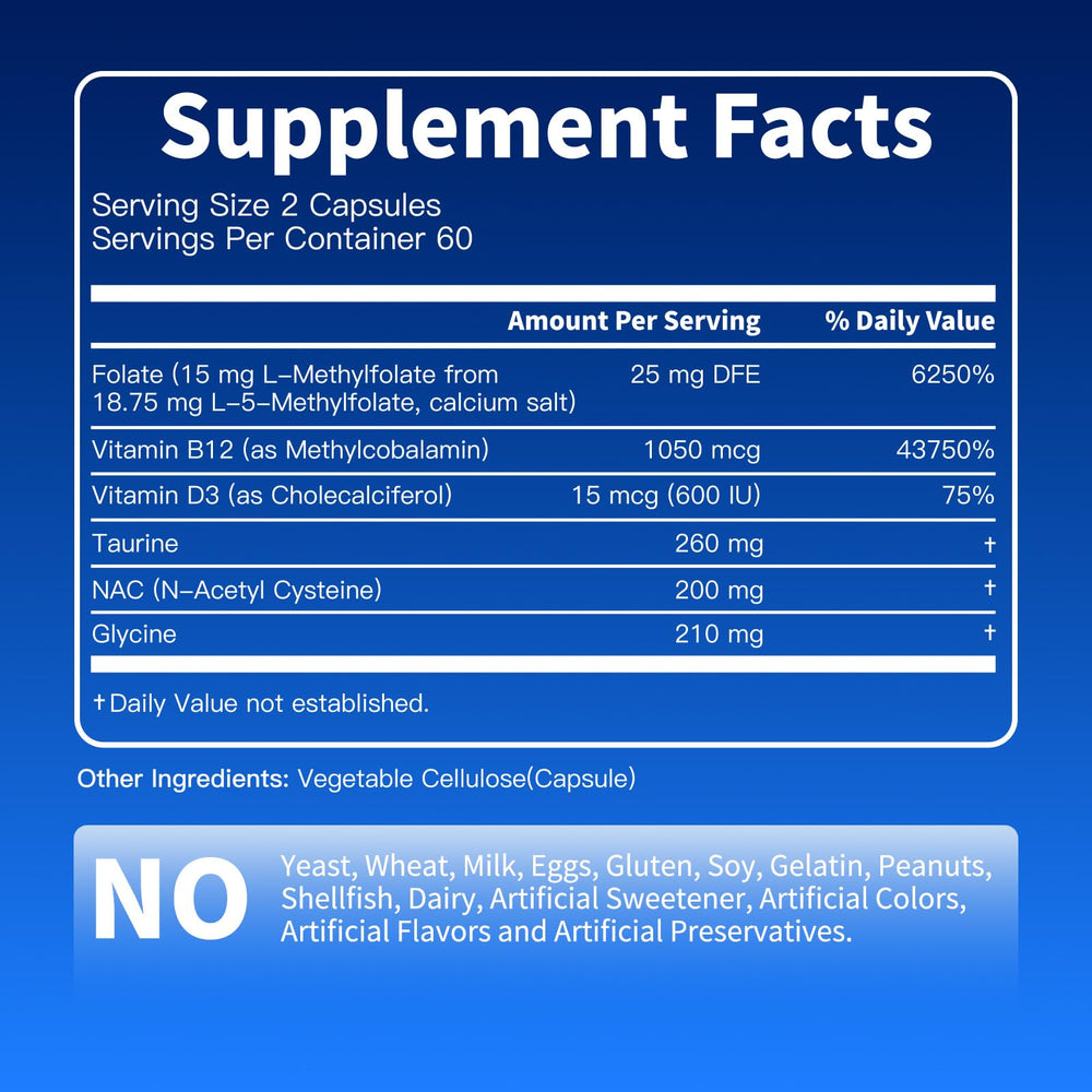 Packaged 120 capsules bottle with product packaging