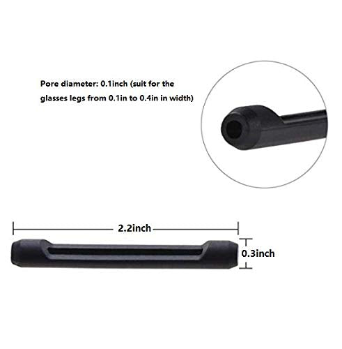 Close-up showing size 2.2 x 0.3 inches and hole diameter 0.1 inch