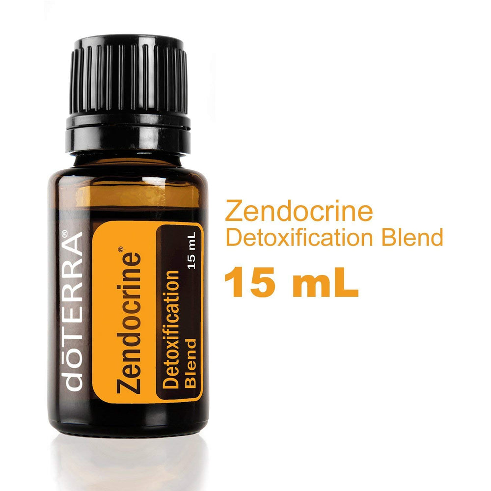 Close-up of Zendocrine ingredients on label