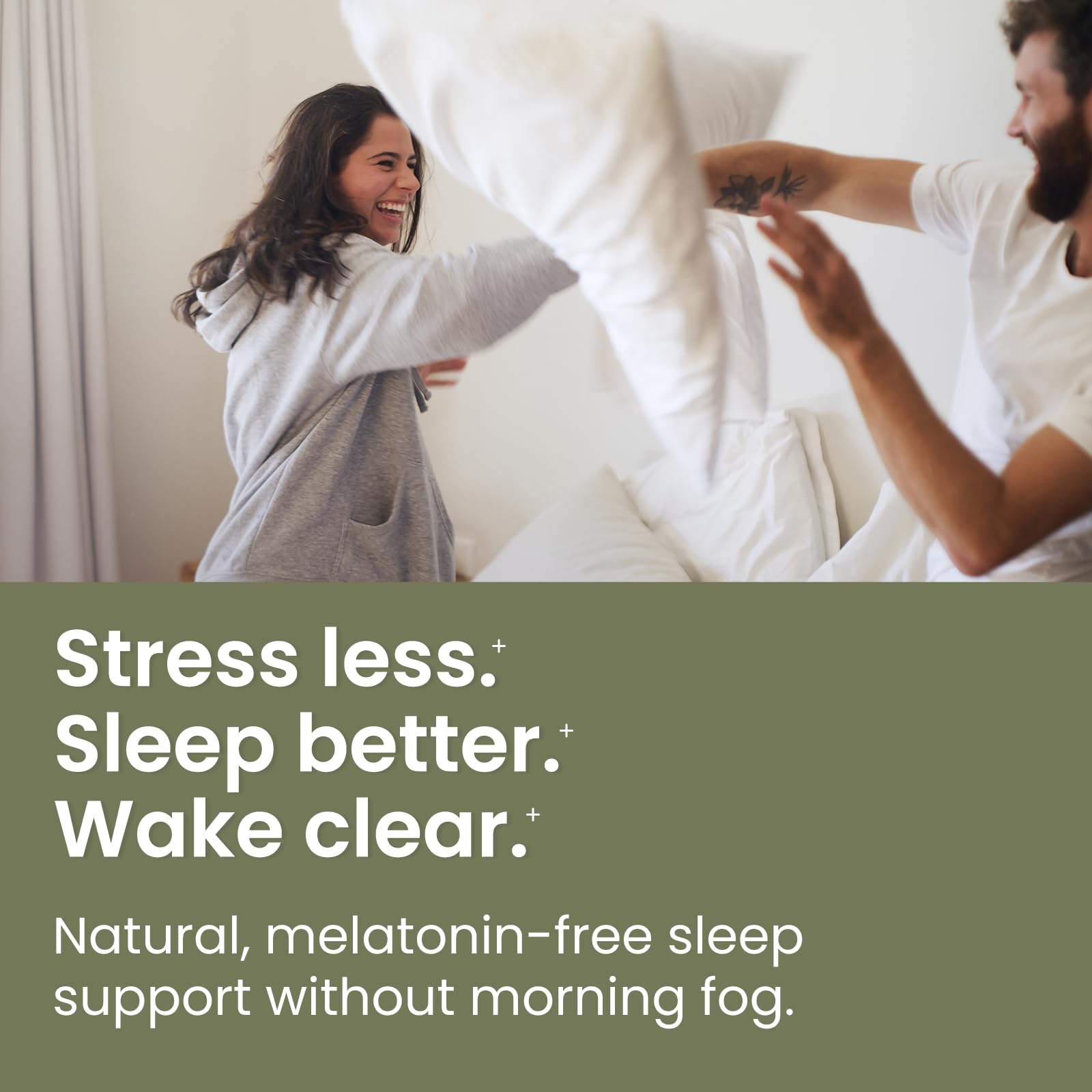 Close-up of GABA and magnesium glycinate in the formula