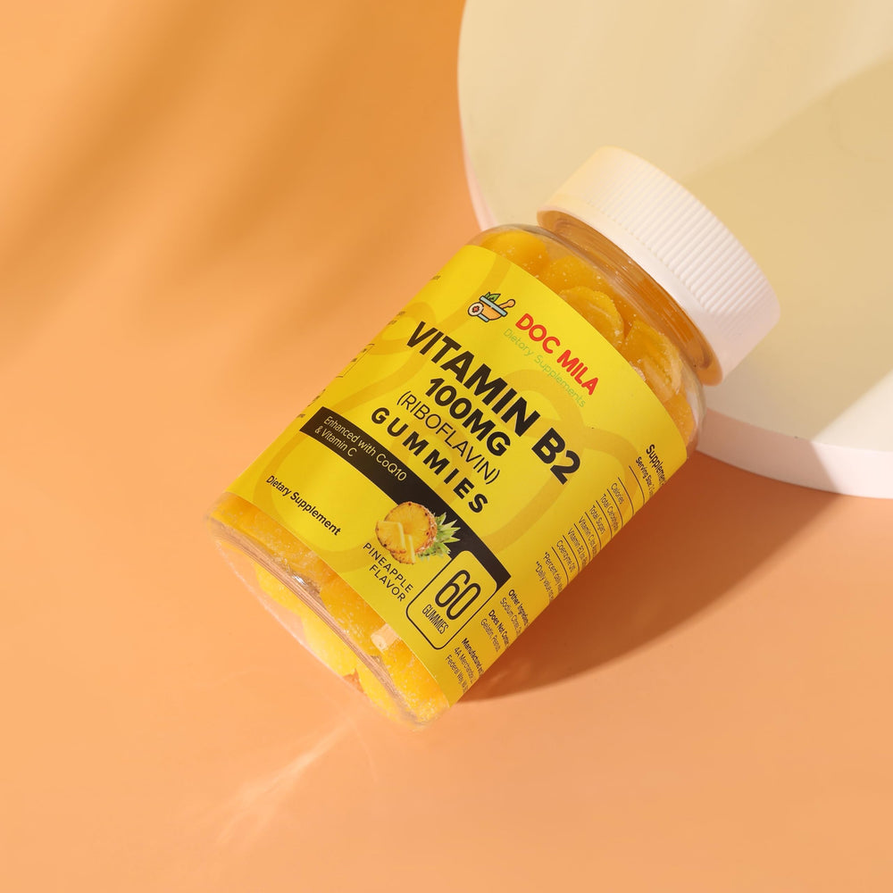 Daily wellness supplement: Doc Mila Vitamin B2 gummies