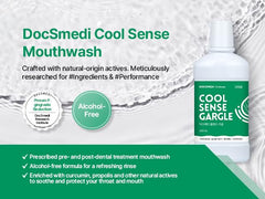 DOCSMEDI Cool Sense Mouthwash packaging