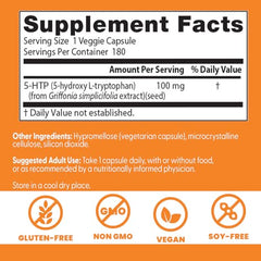 Griffonia simplicifolia seeds used to derive 5-HTP