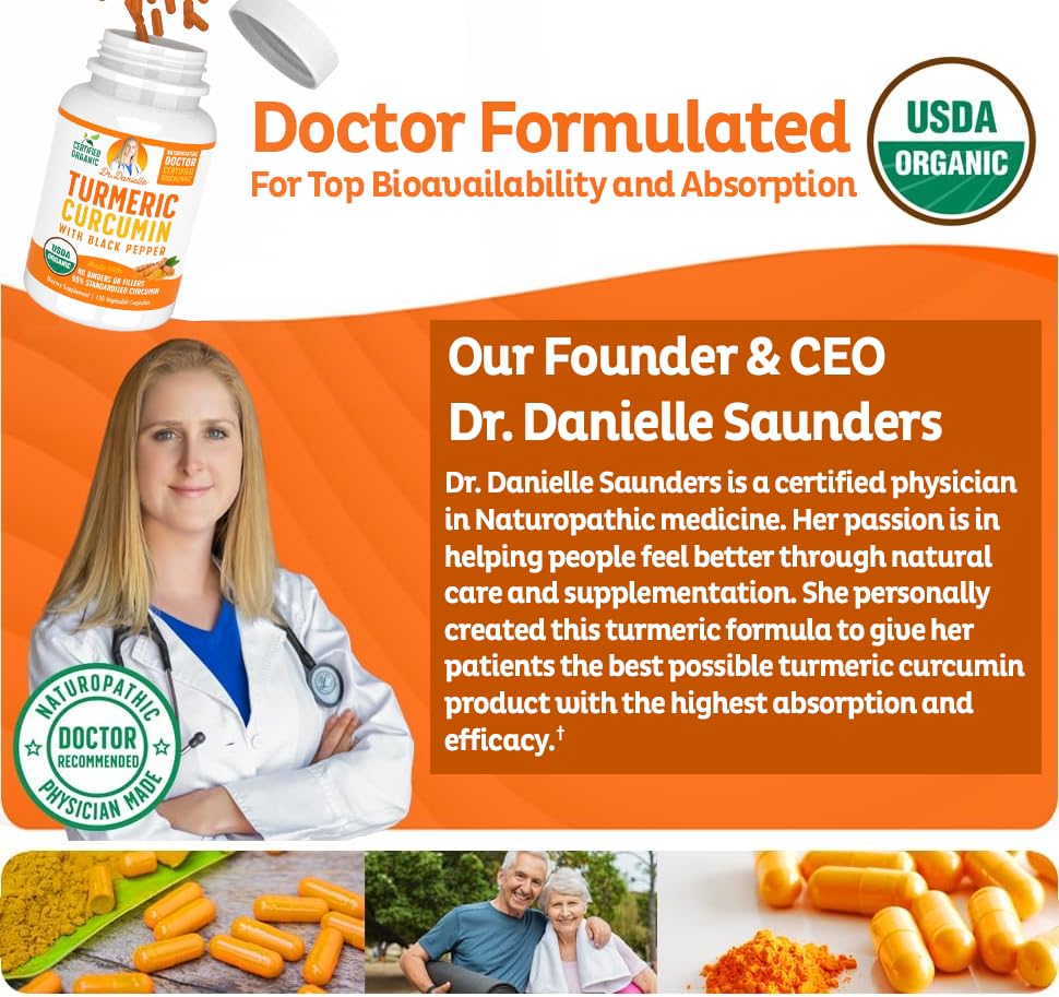 Doctor-formulated turmeric curcumin supplement – USA-made