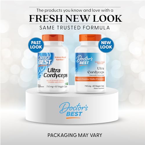 Product label for Doctor's Best Ultra Cordyceps