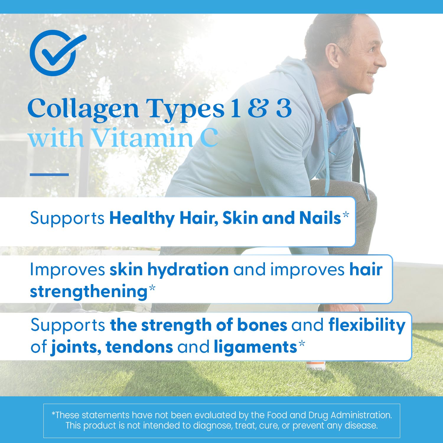 Doctor's Best Collagen Types 1 & 3 product on shelf in clean packaging