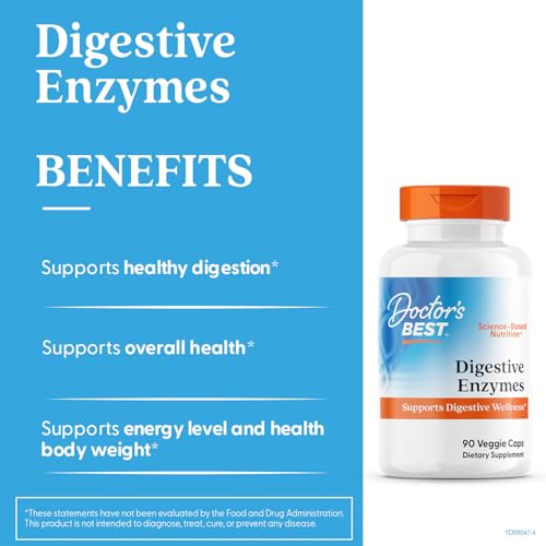 Digestive enzyme capsules by Doctor's Best