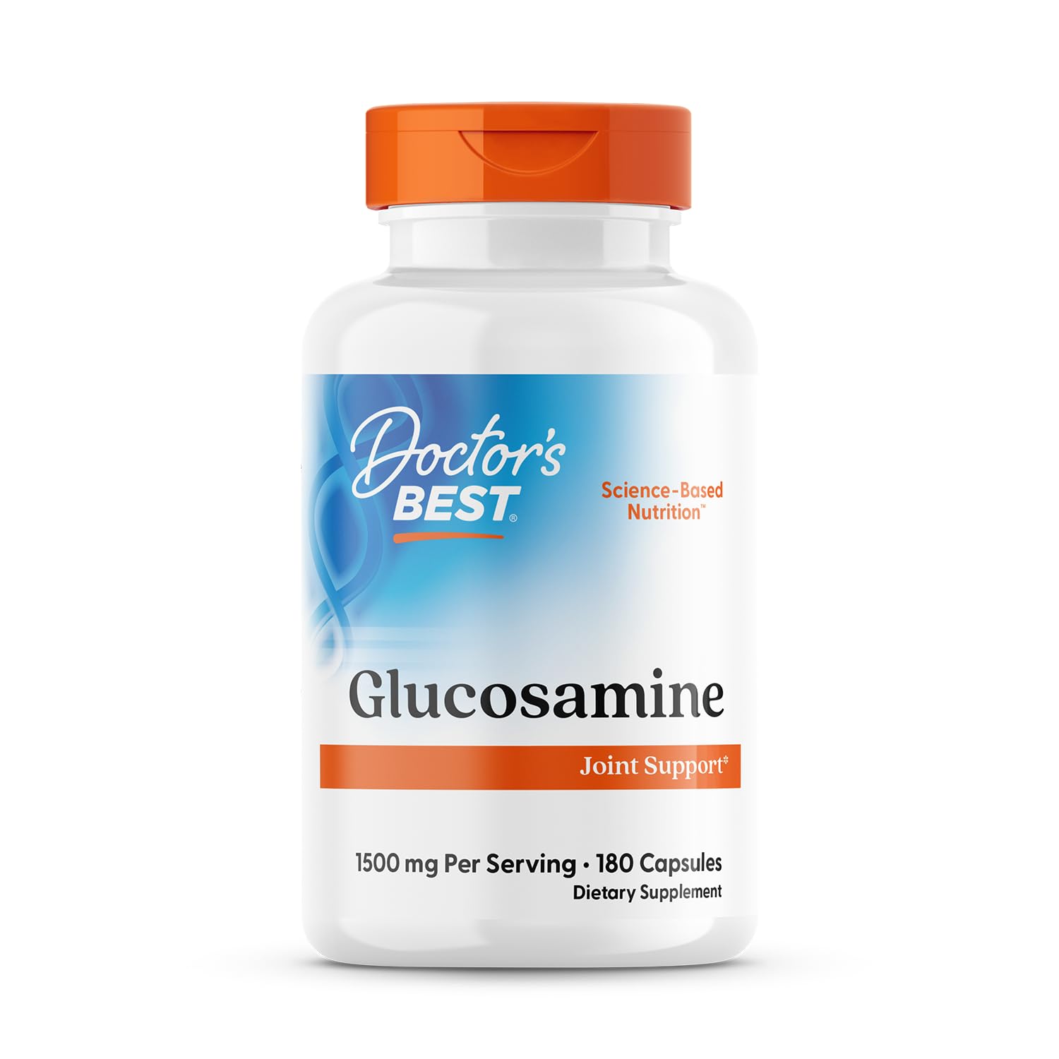 Doctor's Best Glucosamine bottle label