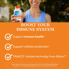 Ferrochel chelated iron supplement close-up