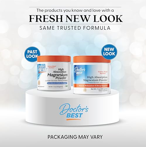 Close-up of Doctor's Best magnesium powder scoop