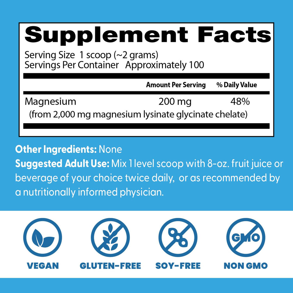 Not buffered formula with TRAACS chelated magnesium