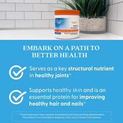 Close-up of OptiMSM patented MSM form in Doctors Best MSM Powder