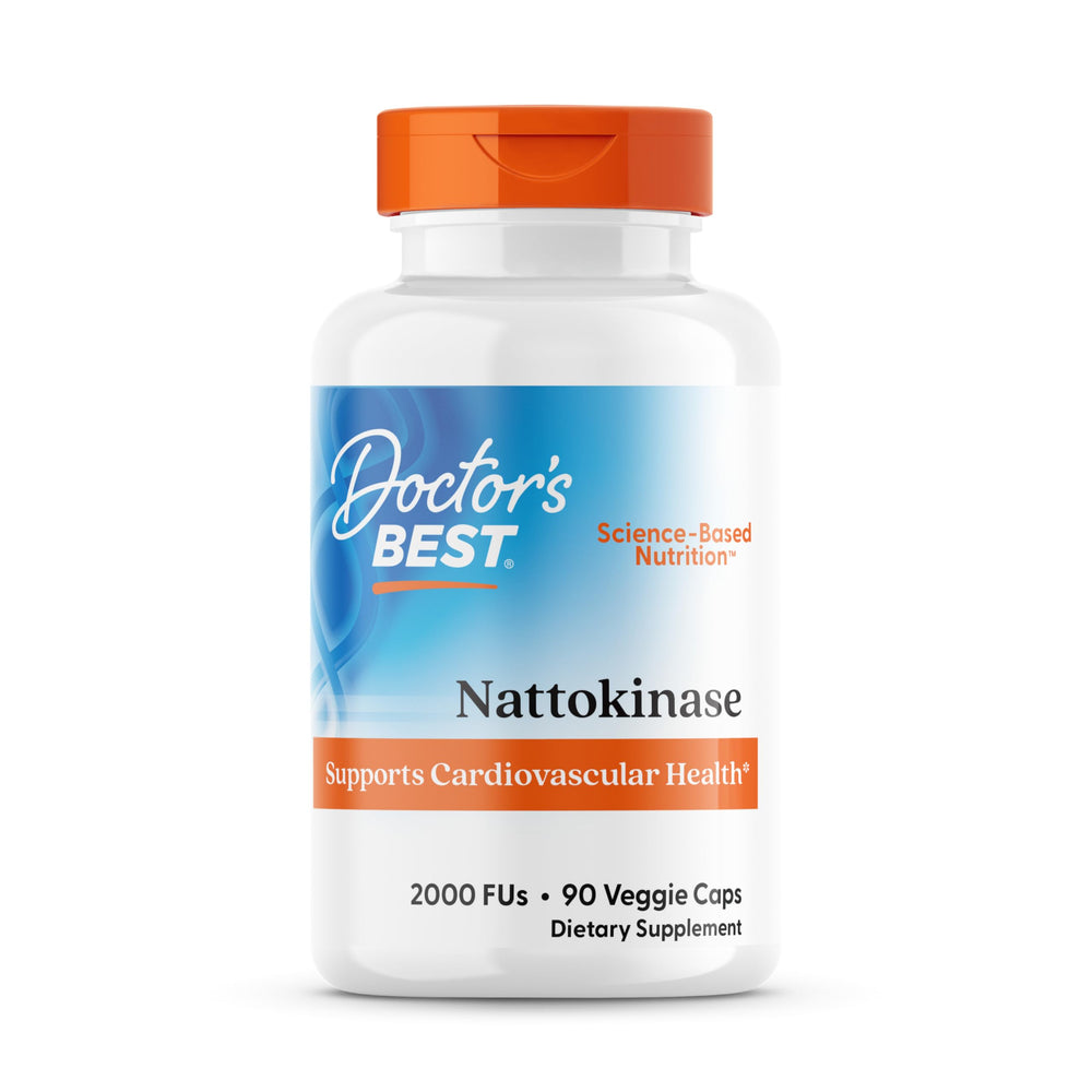 Bottle of Doctors Best Nattokinase 2000 FU – main product image