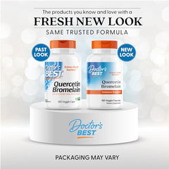 Quercetin Bromelain capsules arranged