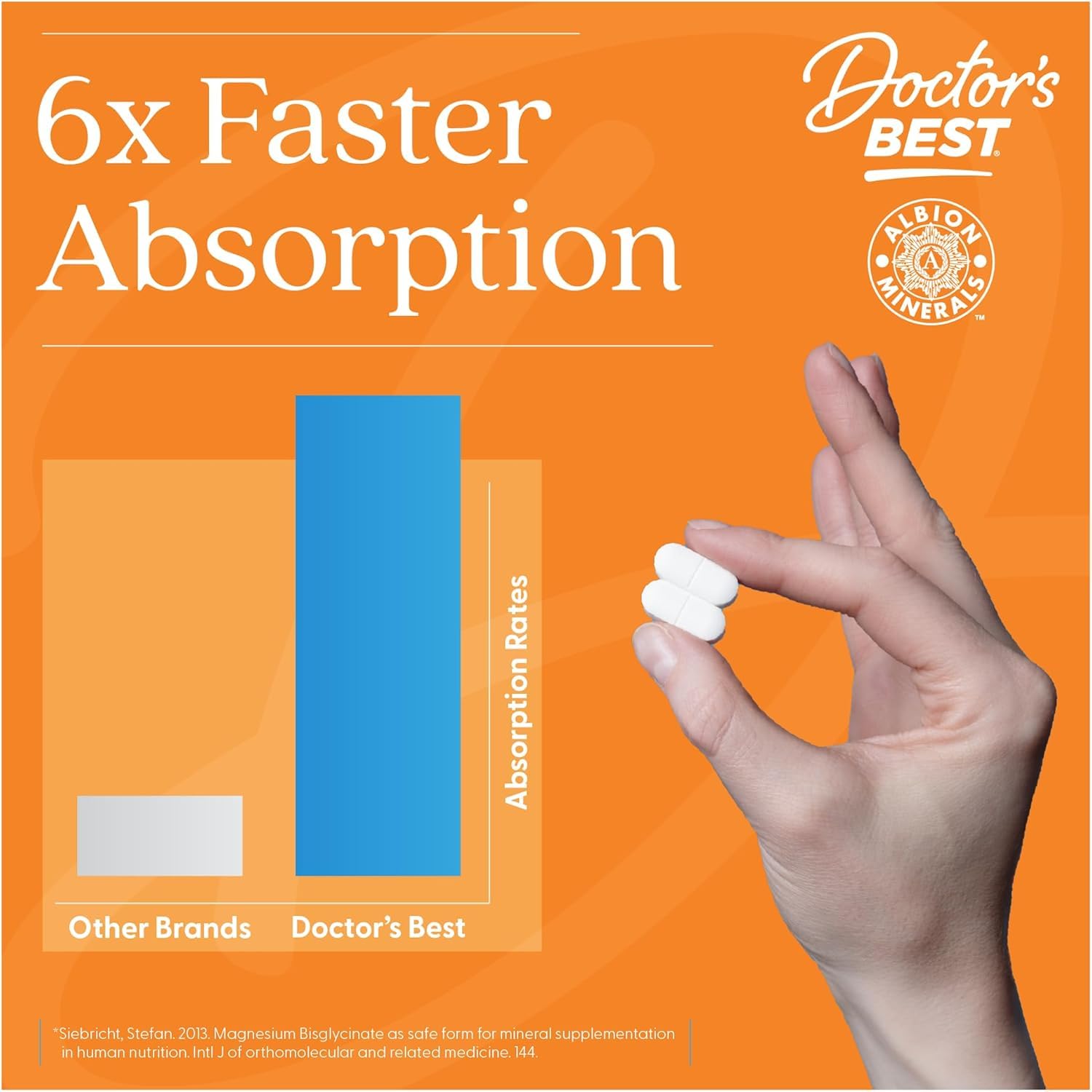 Calm bedroom scene with Doctor's Best for sleep support