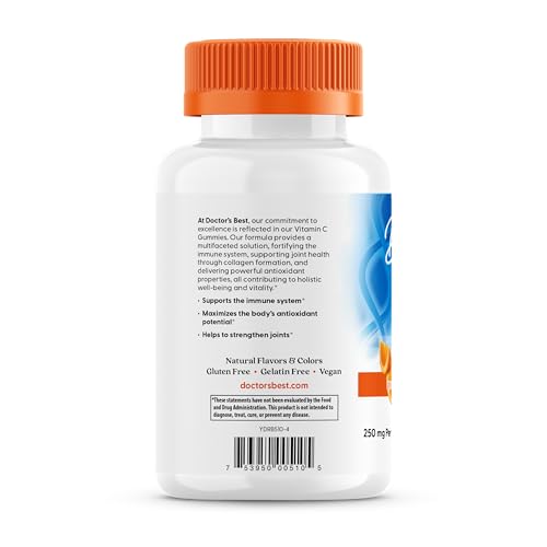 Serving size image for Doctor's Best Vitamin C Gummies