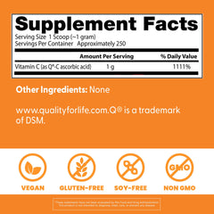 Q-C Vitamin C powder sourced from Scotland