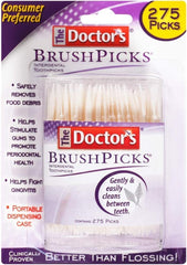 The Doctor's BrushPicks 275 per pack in portable dispensing case