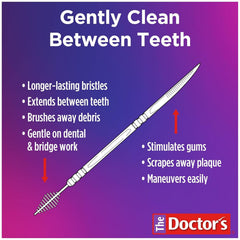 Nine-pack outer box for The Doctor's BrushPicks Interdental Toothpicks