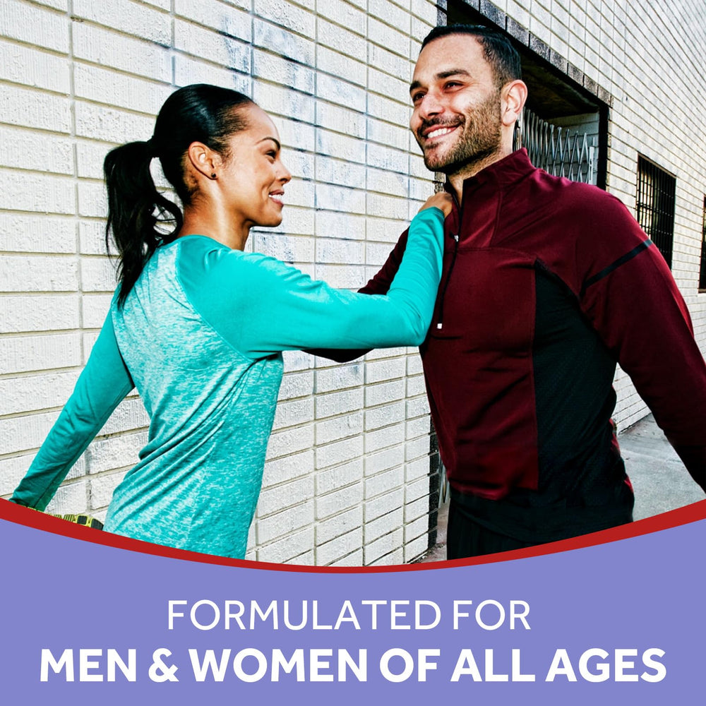 Lifestyle image of a calm, energized person after taking magnesium glycinate