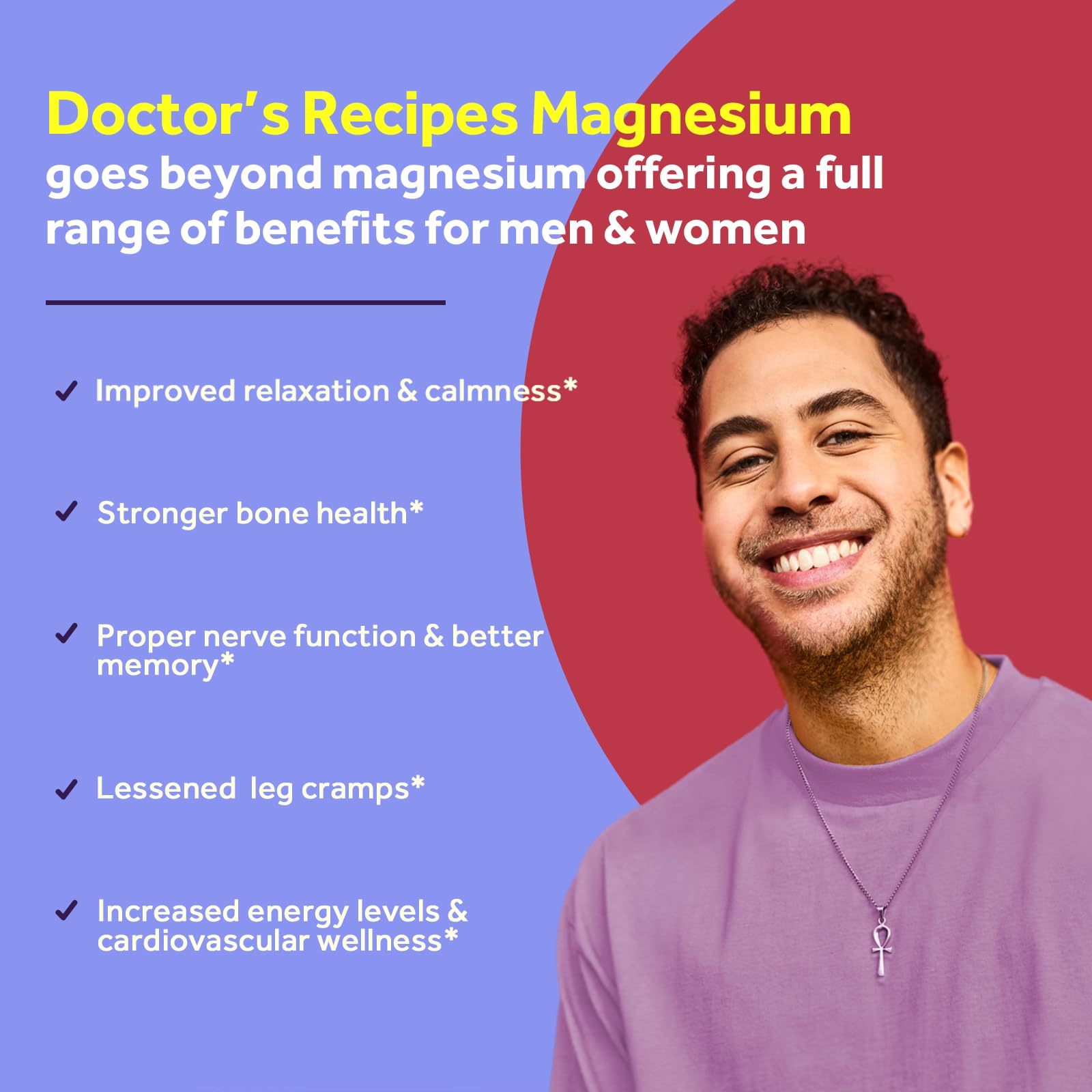 Packaging for Doctor's Recipes Magnesium Glycinate supplement