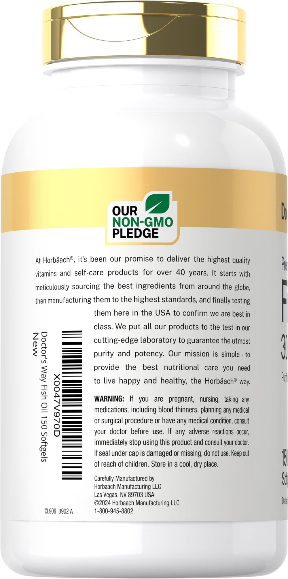 EPA and DHA omega-3 illustration for Doctor's Way Fish Oil