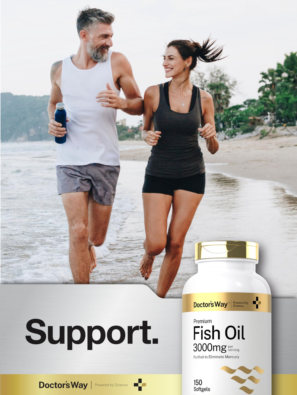 Laboratory tested Doctor's Way Fish Oil quality assurance