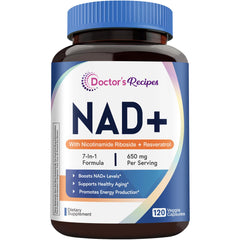 Doctor's Recipes NAD bottle front label