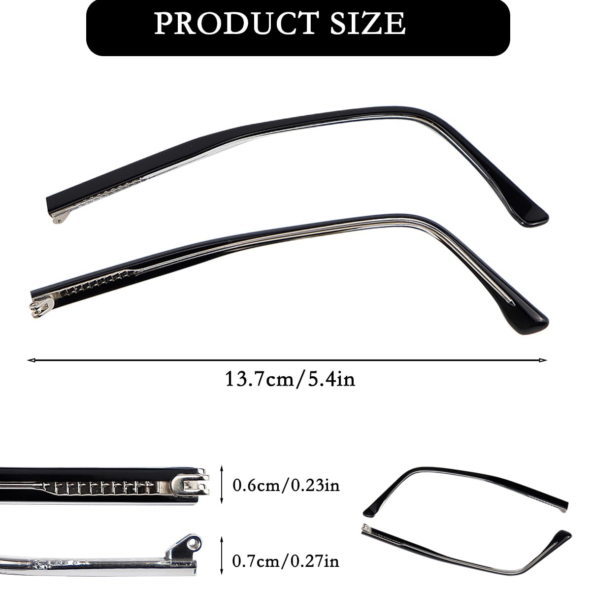 Replacement arm component made of TR90 material