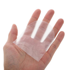 User applying DOITOOL tongue sleeve protector