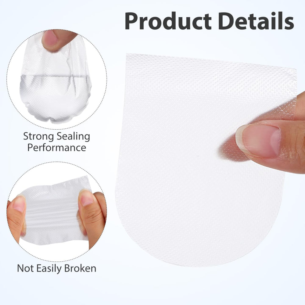 Tongue sleeve protector shown on tongue during use