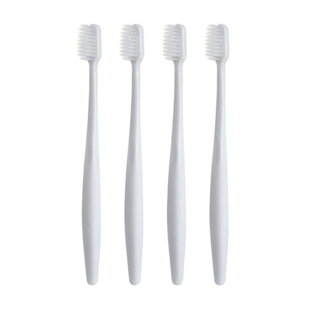 DOITOOL 4-piece soft bristle toothbrush set front view