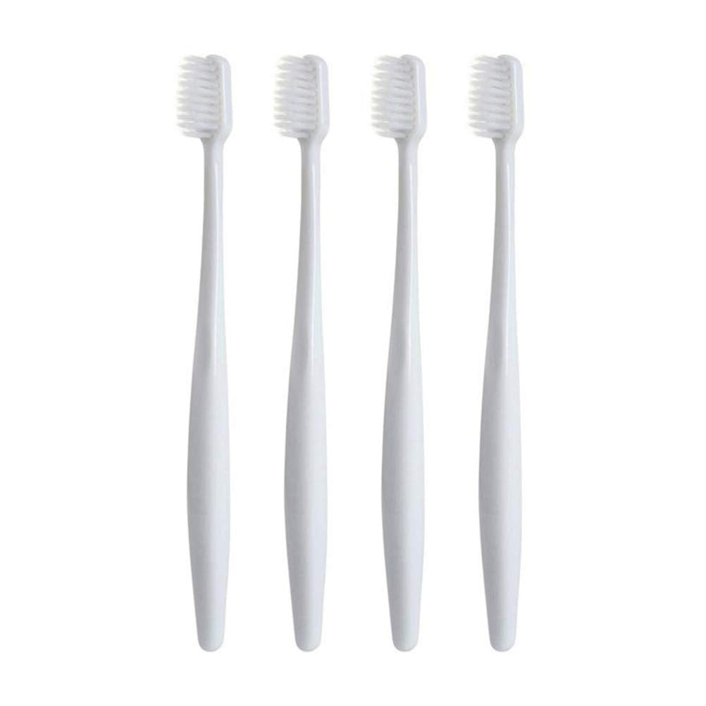 DOITOOL 4-piece soft bristle toothbrush set front view